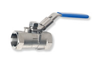 (001) One-Piece Ball Valve Stainless Steel